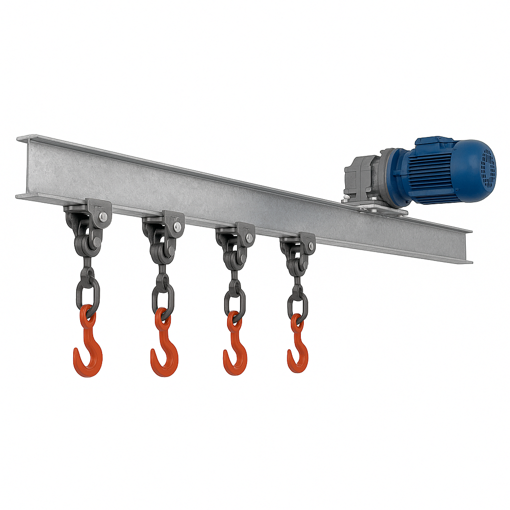 Yläpuoliset kuljetinjärjestelmät