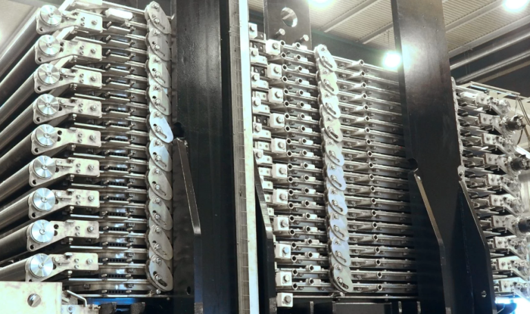 Tower Press Plate Pack Full plate pack of tower press filter plates designed for continuous solid-liquid separation.